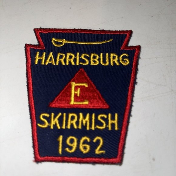 Harrisburg E Skirmish 1962 Patch Field Officer Saber - Picture 3 of 7